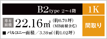 B2type 2～4階