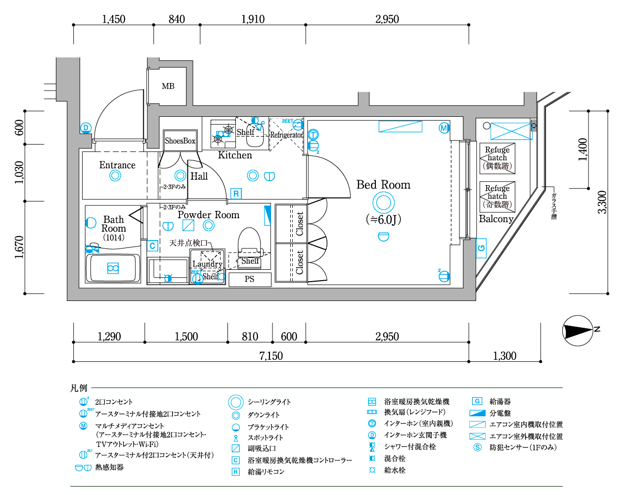 C2type 間取り