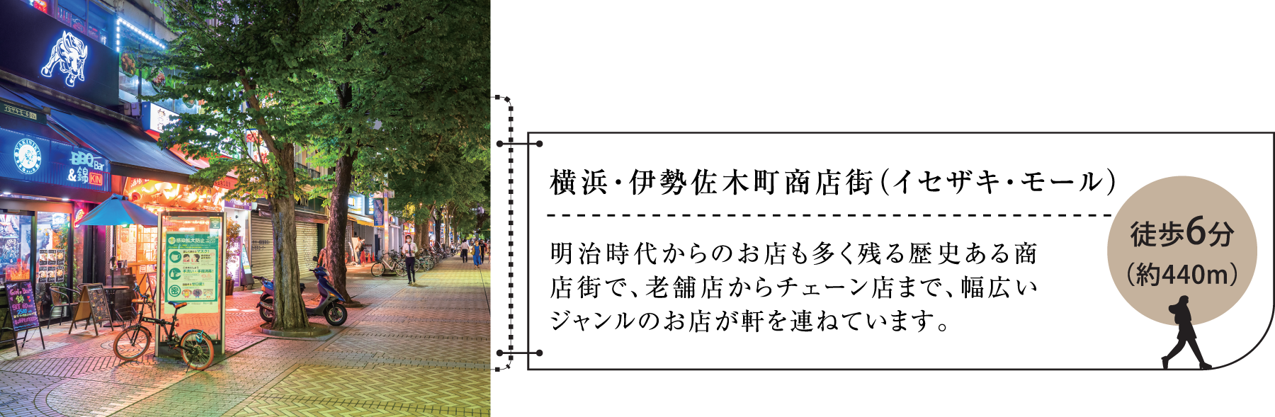 横浜・伊勢佐木町商店街（イセザキ・モール）